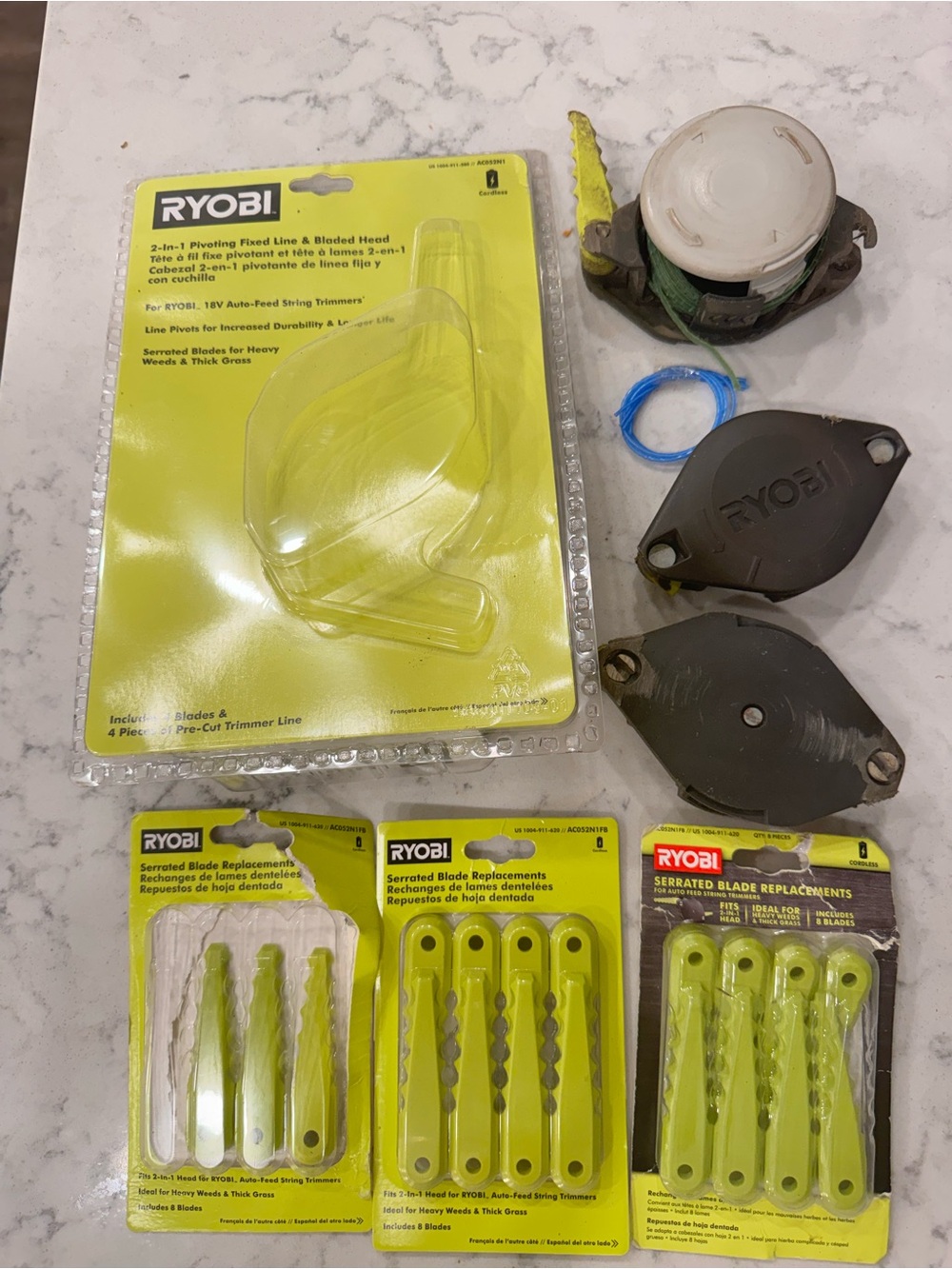 Ryobi Serrated Blade Replacements Fits 2-In-1 Head for RYOBI trimmer